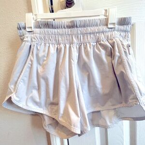 Lululemon Gray/Blue Athletic Shorts Small